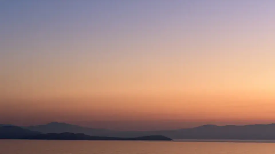 Atardecer en tonos pastel